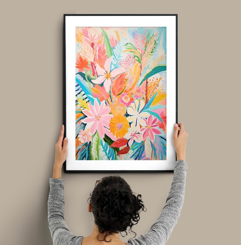 Colorful Coastal Art Print