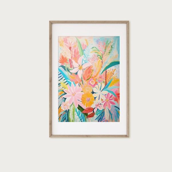 Colorful Coastal Art Print