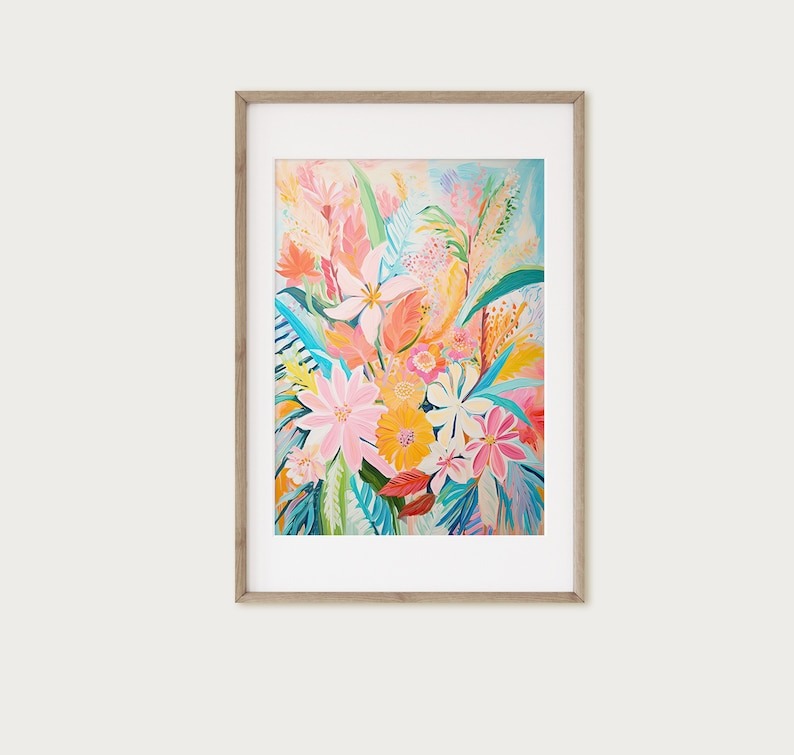 Colorful Coastal Art Print