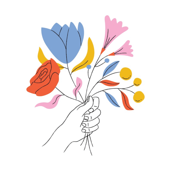 Floral Bouquet Illustration Printable (Copy)