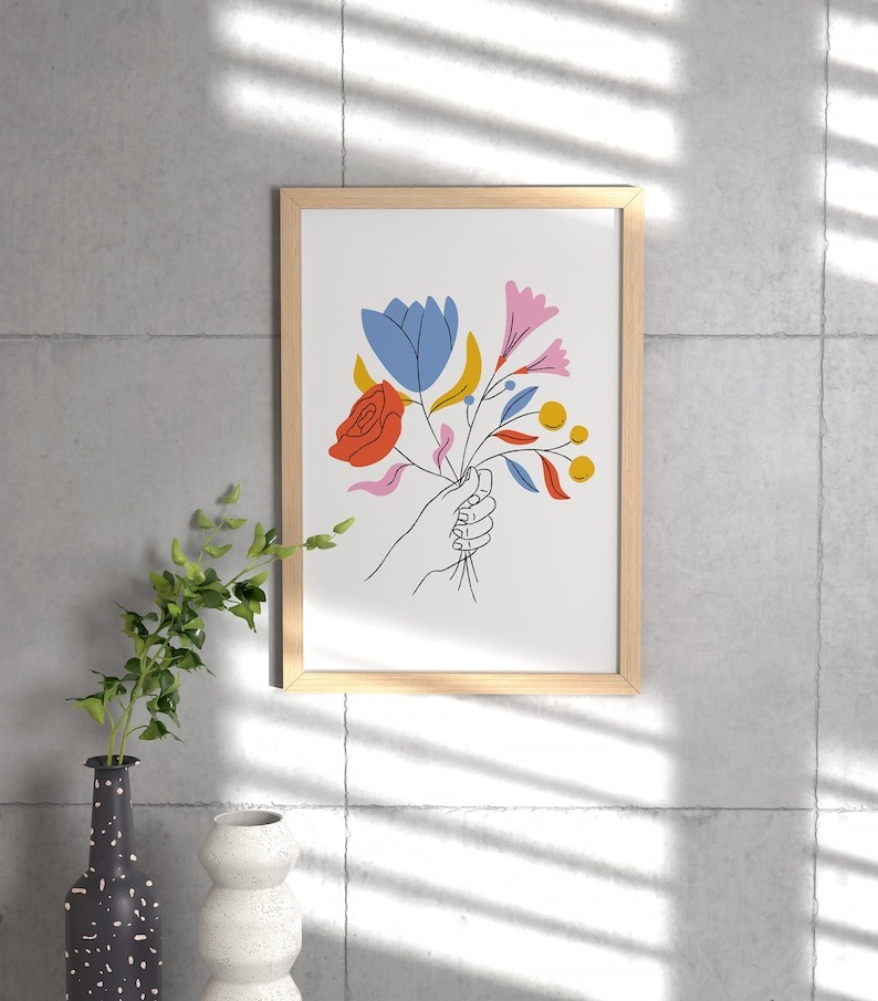 Floral Bouquet Illustration Printable (Copy)